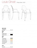 Louis ghost chair colours image